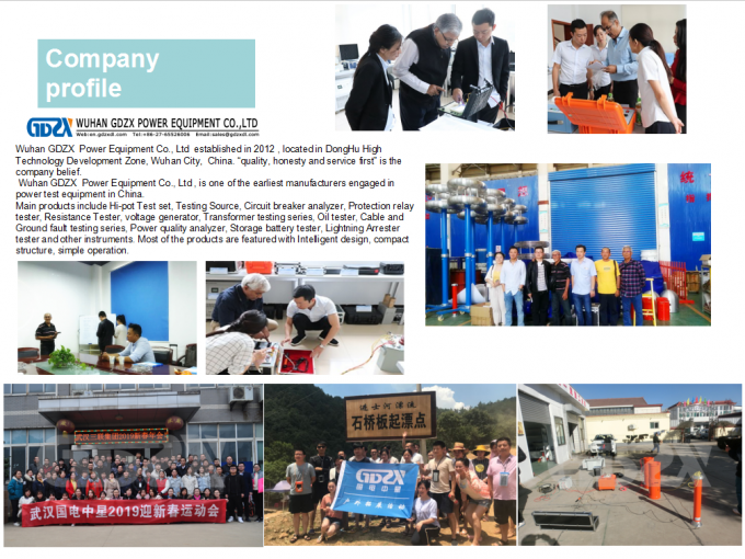 GM-5kV Đường đo điện cách nhiệt có thể điều chỉnh liên tục Máy kiểm tra điện áp số 7