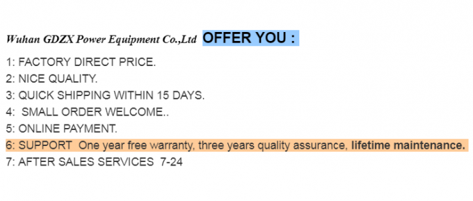 Điện ra 1A Thiết bị thử nghiệm cho bộ biến áp điện trên bộ thay đổi nén tải 14