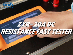 ZXR-20A DC Resistance Quick Tester với RS232 và USB Interface