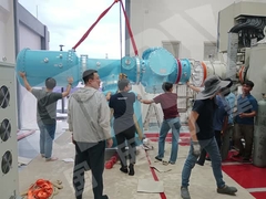 Thử nghiệm tại chỗ mà không có xả một phần đã được hoàn thành thành công và vượt qua quá trình chấp nhận