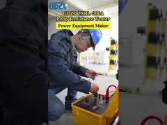 ZXHL-600A Điện liên tục 600A Máy đo kháng tiếp xúc Nhiệt độ làm việc -10 °C - 40 °C