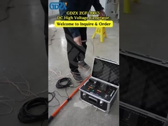 Bộ thử nghiệm điện áp cao DC nhỏ gọn, Độ chính xác điều chỉnh của thiết bị kiểm tra điện tử ≤1%