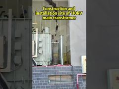 Xây dựng và lắp đặt biến áp chính 110kV
