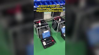 Lô máy phát điện cao thế 80kV VLF được xuất xưởng tới Đông Nam Á