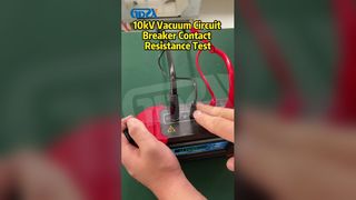 Kiểm tra điện trở tiếp xúc máy cắt chân không 10kV