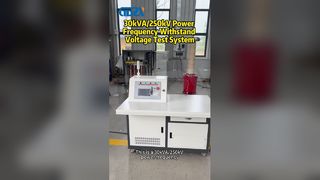 Hệ thống kiểm tra điện áp chịu tần số 30kVA/250kV
