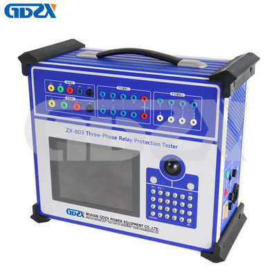 ZX-803 CE chứng nhận nhà máy bán trực tiếp ZX-803 Máy kiểm tra bảo vệ Relay Microcomputer di động