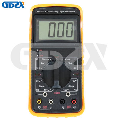 SMG2000E Factory Direct Sale Portable Digital Display Clamp Phase Volt Ampere Meter