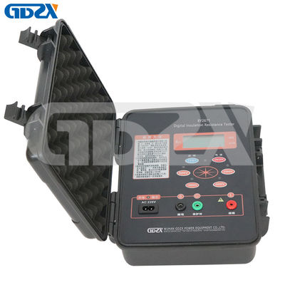 BY2671 500V 1000V 2000V 2500V Máy kiểm tra điện trở điện cách nhiệt kỹ thuật số